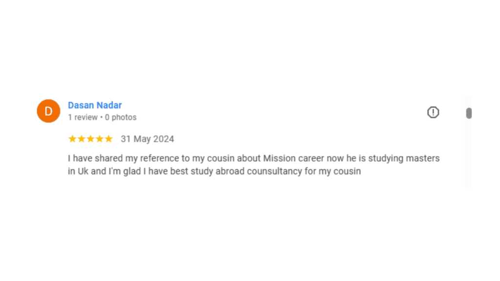 Mission Career Reviews